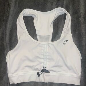 White gymshark bra